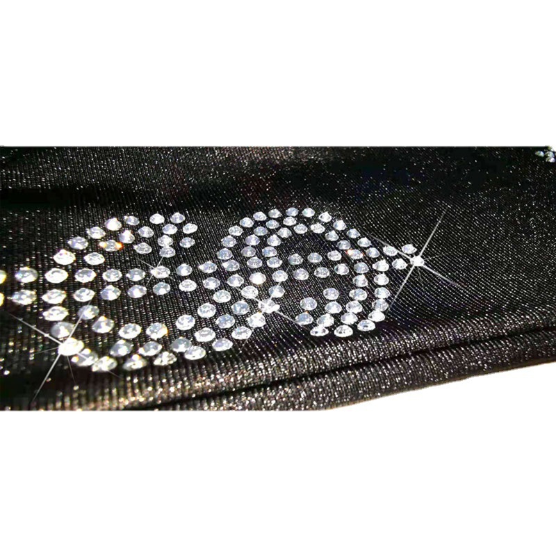 Găng Tay Lưới Hở Ngón Đính Đá Trang Trí Quyến Rũ Cho Các Hoạt Động Ngoài Trời