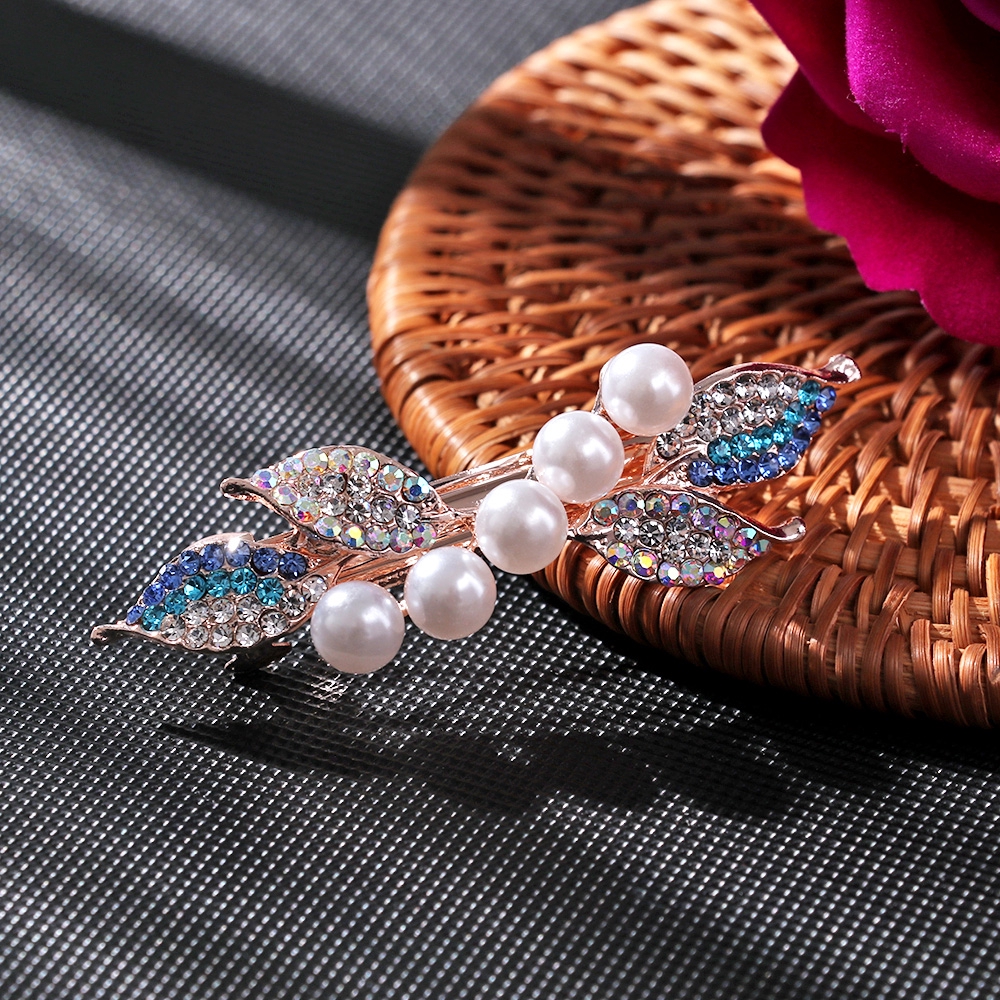 Băng đô cài tóc đính hạt giả ngọc trai