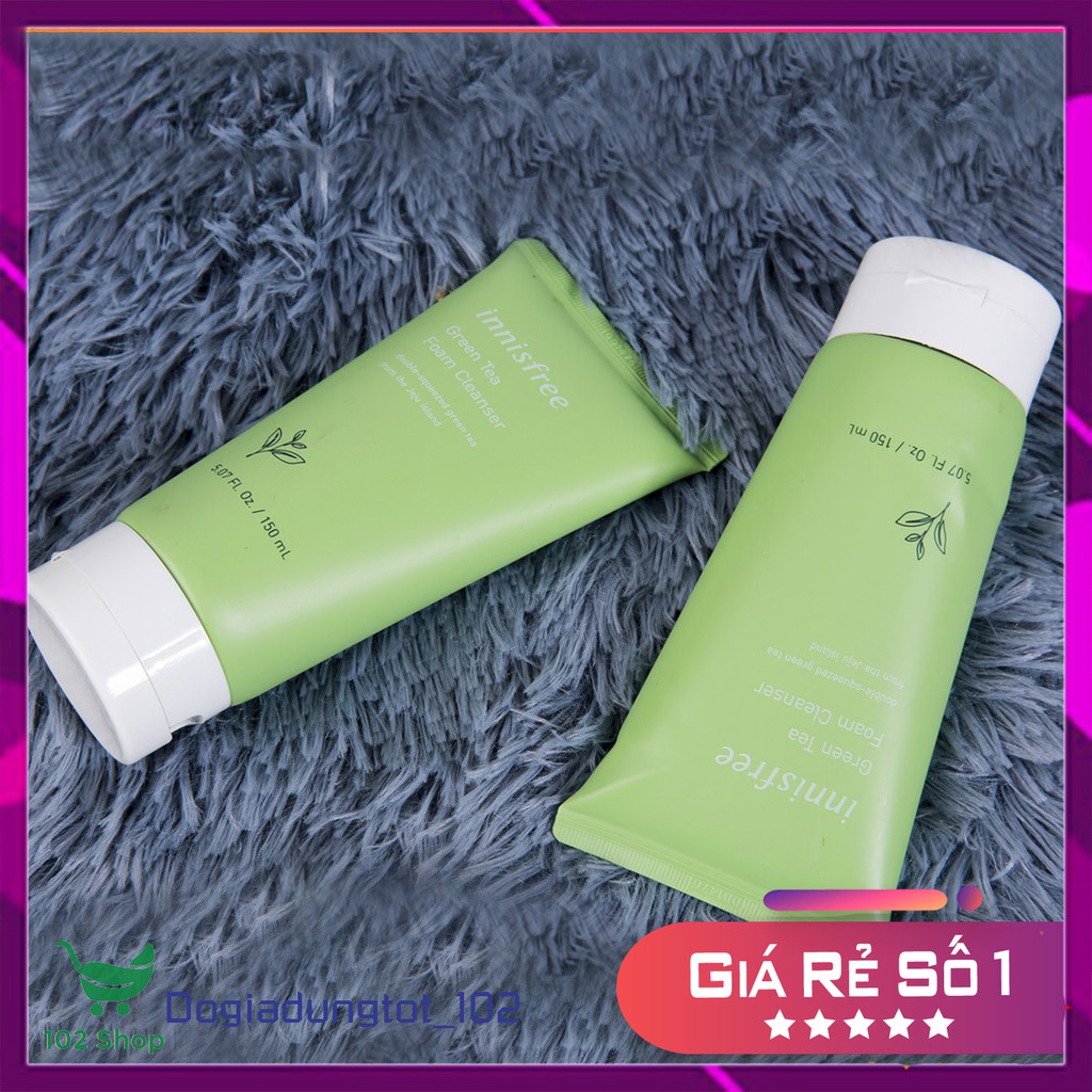 Sữa rửa mặt trà xanh Innisfree Green Tea Foam Cleanser 150ml Hàn Quốc