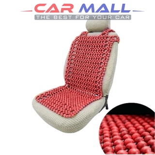Lót ghế ô tô hạt gỗ Nhãn, lót ghế hạt gỗ 100% tự nhiên cao cấp