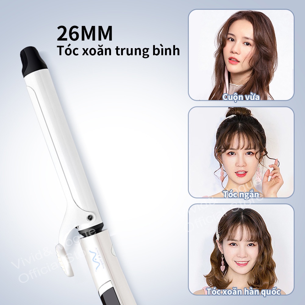 Máy uốn tóc xoăn VIVID&VOGUE VAV235/ VAV236 cầm tay phiên bản mới