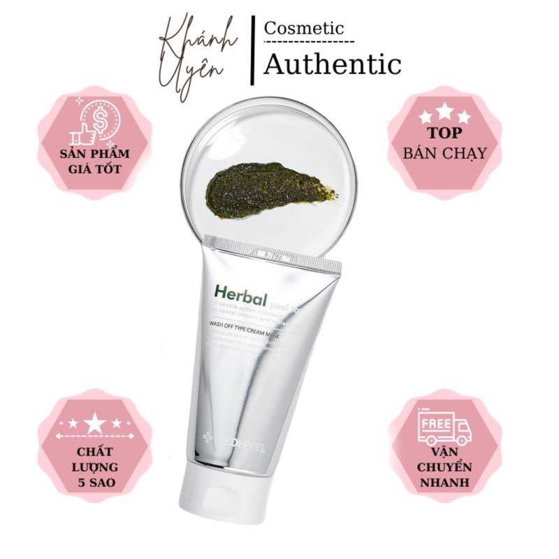 Date 03/2024 Mặt nạ gai biển Herbal peel tox Medipeel