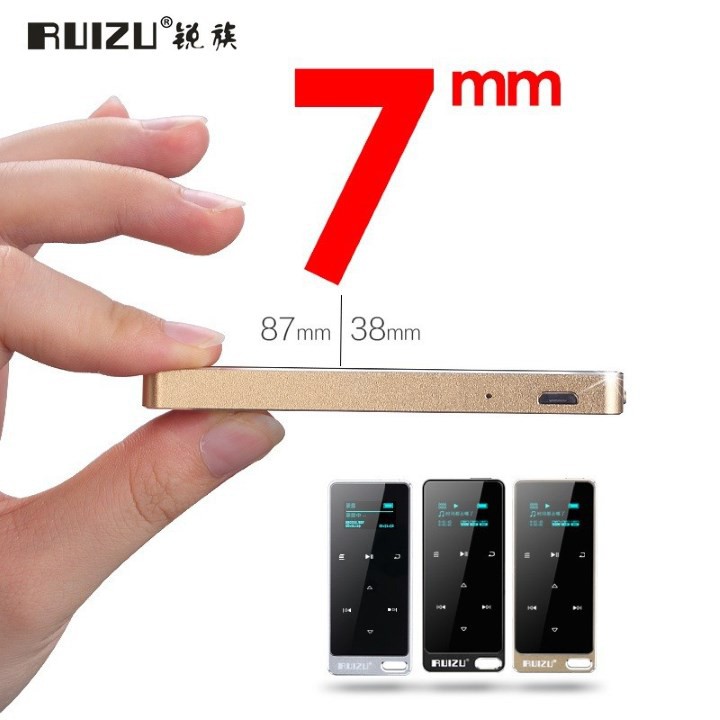 [BẢO HÀNH 1 ĐỔI 1] MÁY NGHE NHẠC LOSSLESS RUIZU X05 BỘ NHỚ TRONG 8GB