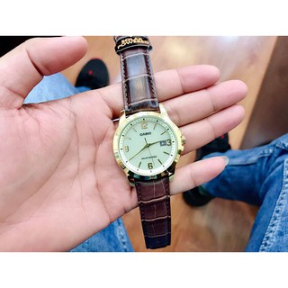 Đồng Hồ Nam Dây Da Casio MTP-VS02GL-9ADF