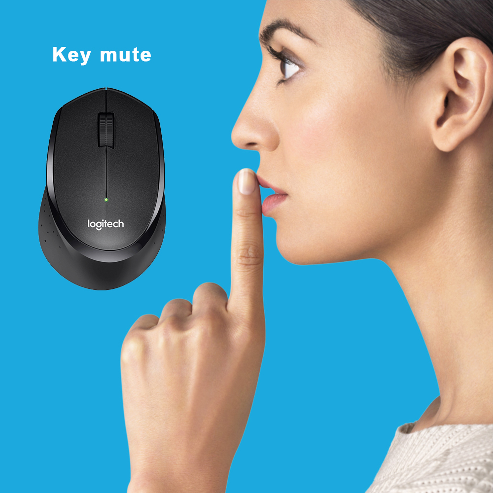 Chuột Chơi Game Không Dây USB Logitech M330 2.4ghz 1000dpi Chất Lượng Cao