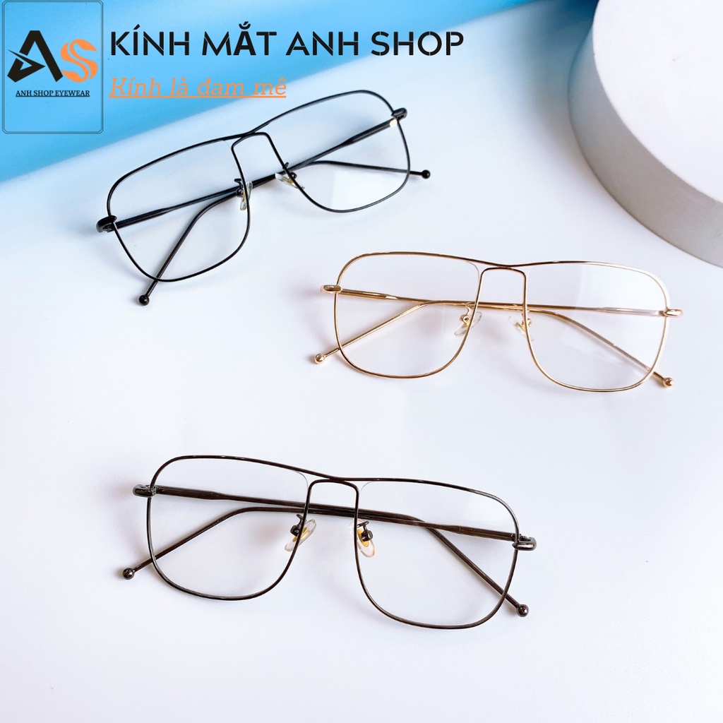 Gọng kính nam nữ vuông kiểu dáng lạ nhiều màu sắc 6250