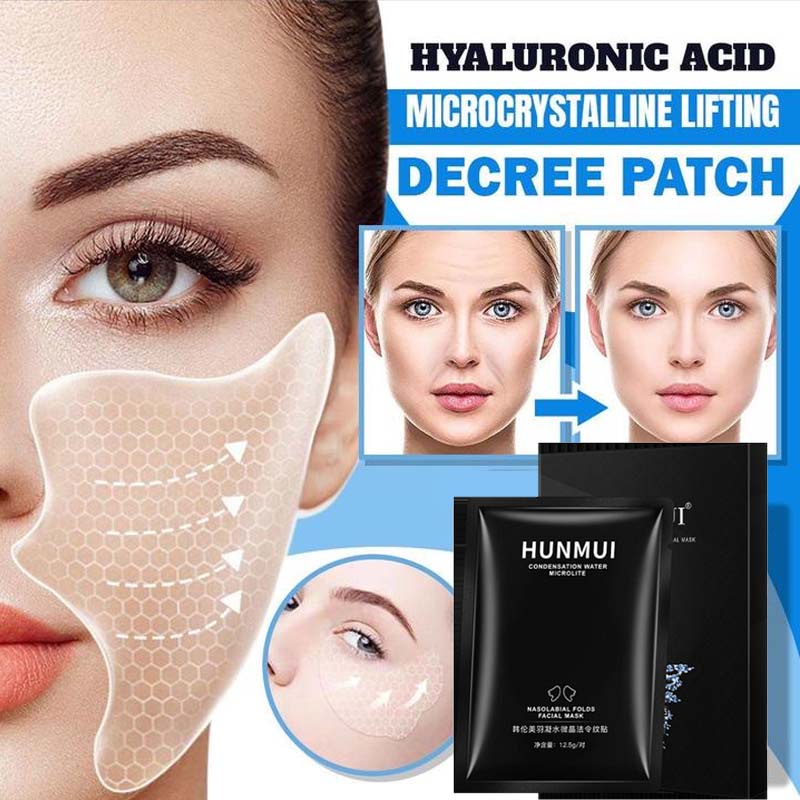 Mặt Nạ Mắt Hyaluronic Acid 6D Loại Bỏ Nếp Nhăn Nuôi Dưỡng Làn Da