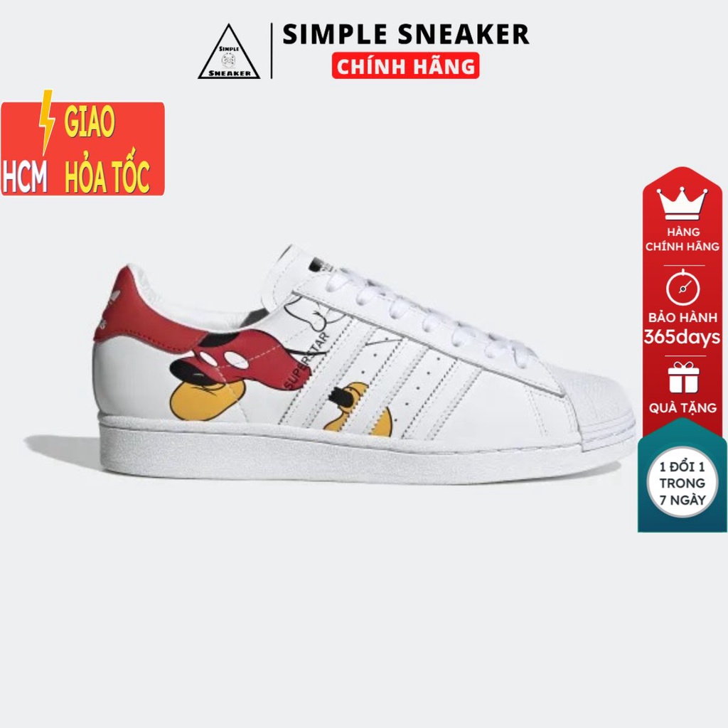 Giày Adidas Superstar Chính Hãng 🔴FREESHIP🔴 Adidas Mickey Mouse - Giày Adidas Superstar Mickey Chuẩn Auth
