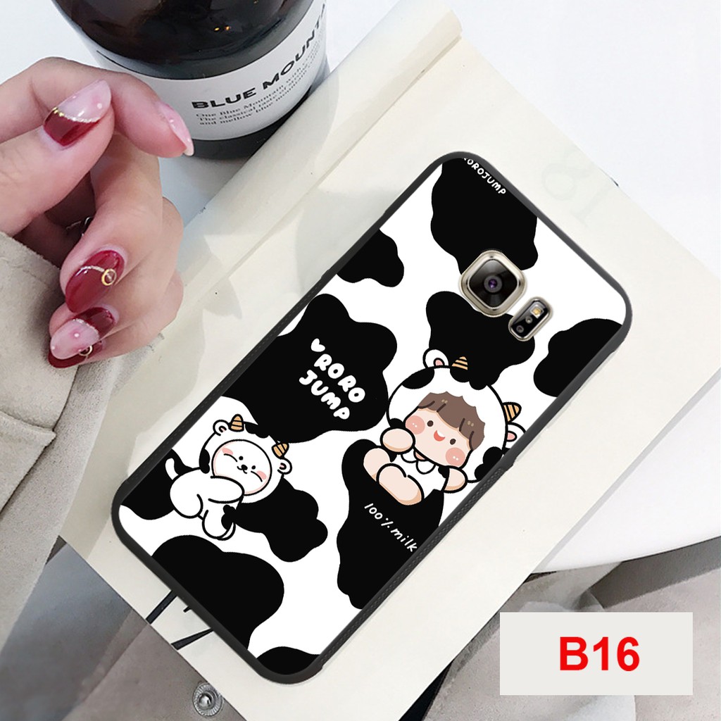 ỐP LƯNG SAMSUNG S6/S6E/S7/S7E HÌNH BÒ SỮA MILK ĐA DẠNG MẪU MÃ