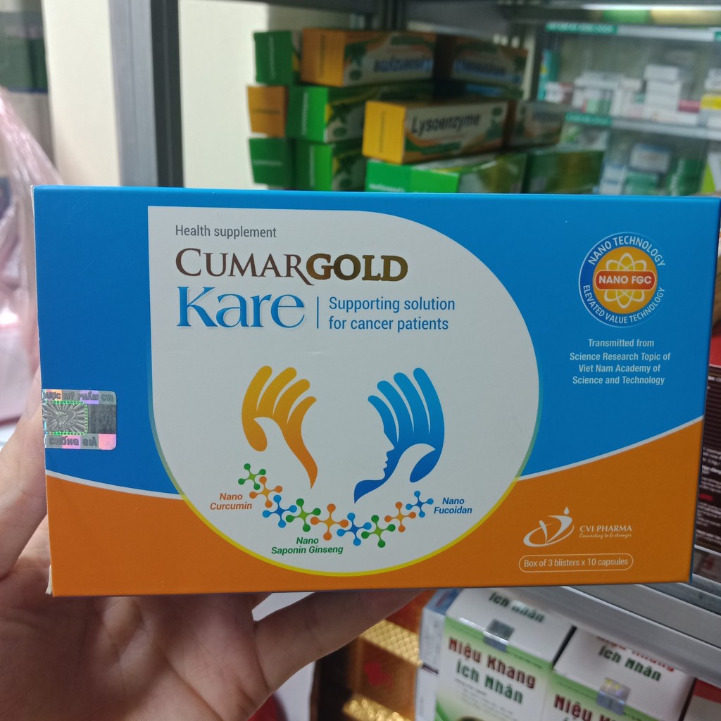 VIÊN NGHỆ CUMARGOLD KARE HỘP 3 VỈ