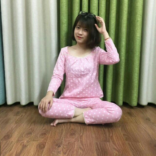 Combo 2 Bộ mặc nhà Vải Thô Hàn Mềm