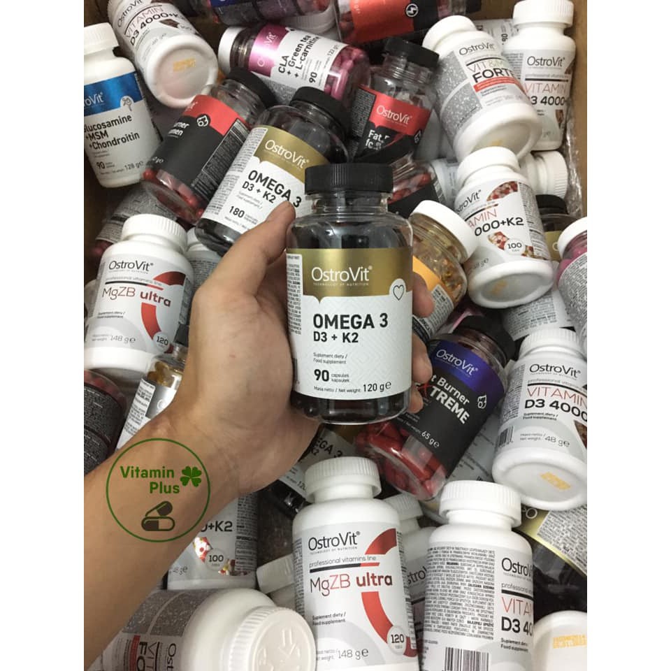 Thực Phẩm Bổ Sung Ostrovit Omega 3 D3 K2 | BigBuy360 - bigbuy360.vn