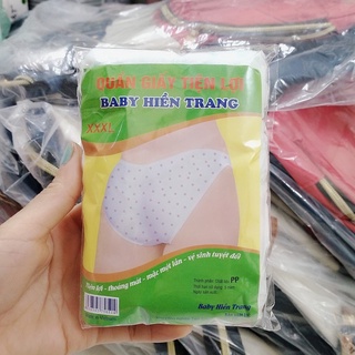 Set 5 Quần lót giấy sau sinh và đi du lịch- Mác Xanh ( mẫu mới)