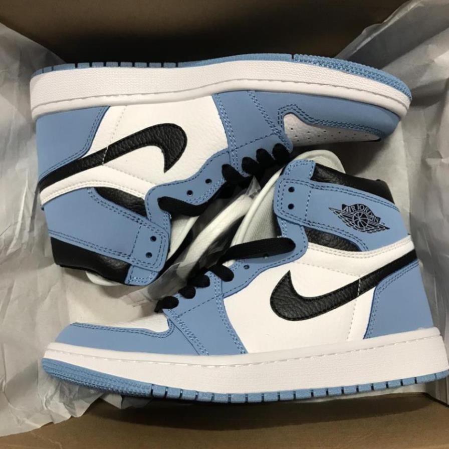 Giày thể thao Jordan cao cổ đen trắng, Giày air Jodan 1 high panda cao cổ nam nữ dễ phối đồ cực hot Full Box Bill