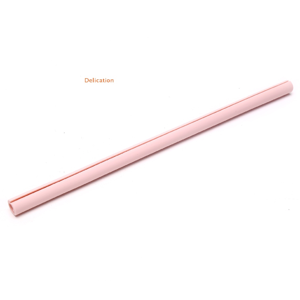 1PC Bộ ống hút silicone có thể mở milkshake ống hút sinh tố tái sử dụng có thể giặt được