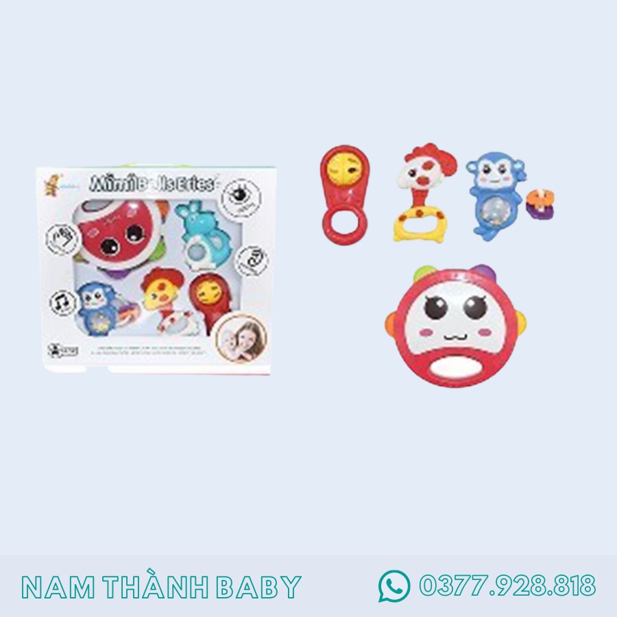 Hộp đồ chơi xúc xắc 5 món Toys House 776-B7