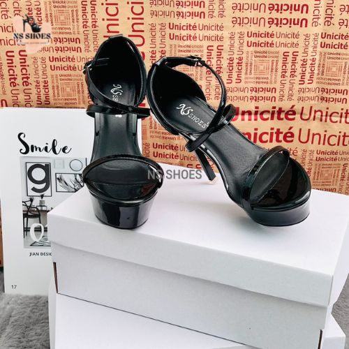 Giày cao gót đế đúp quai hậu bít gót, da mềm, êm chân, thanh lịch, trẻ trung - NS2124