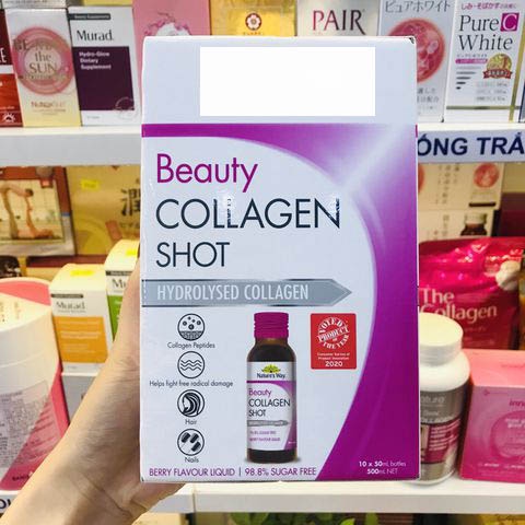 Beauty Collagen Shot NTW - Collagen Dạng Nước (hộp 10c x 50ml)