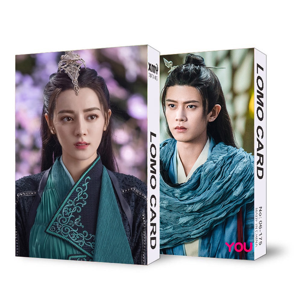( không kèm hộp ) Ảnh lomo IN HÌNH Ngự Giao Ký Dữ Quân Sơ Tương Thức Nhậm Gia Luân Địch Lệ Nhiệt Ba phim hoa ngữ 30 tấm