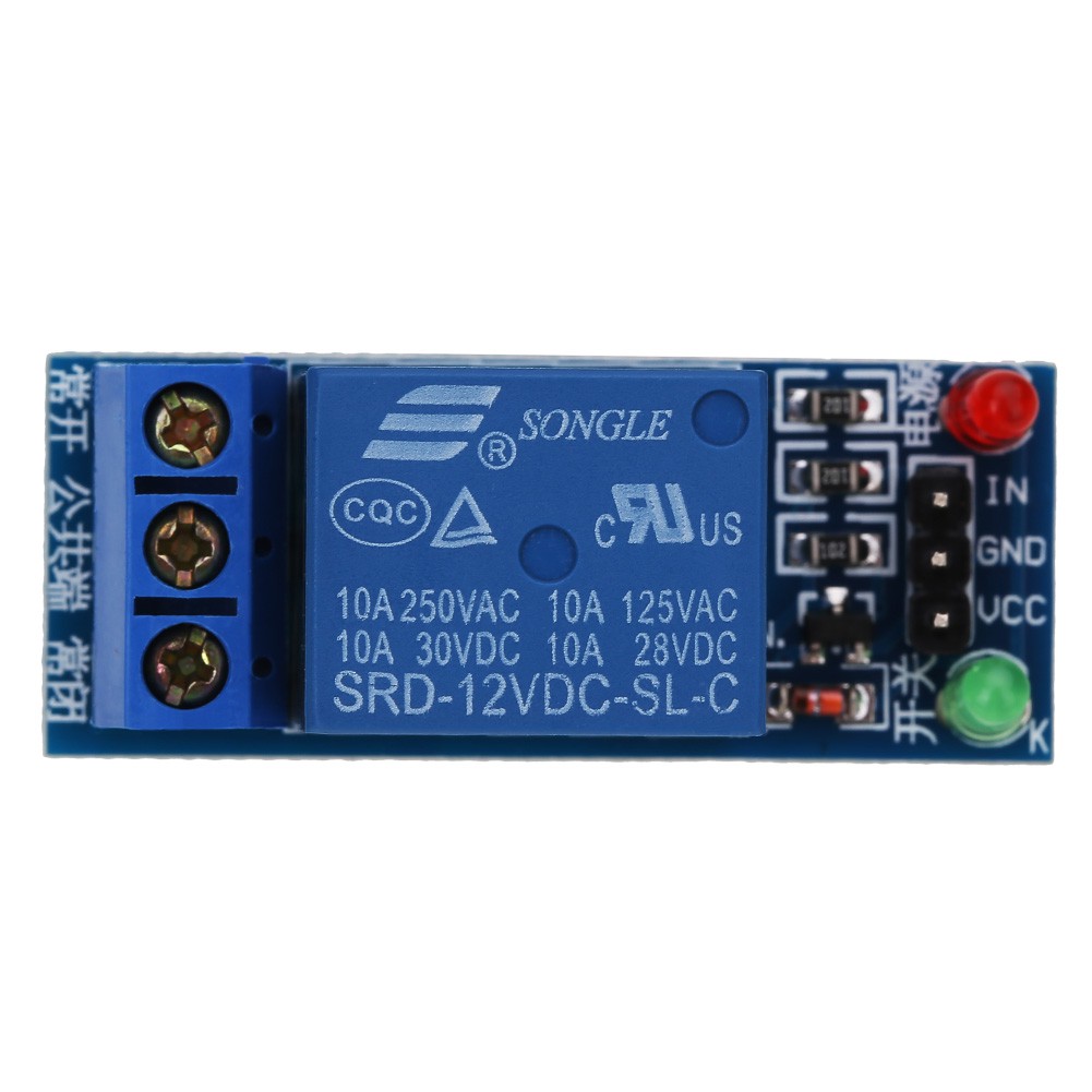 Set 5 mô đun rơ le truyền tín hiệu 12V chuyên dụng cho PIC AVR DSP ARM