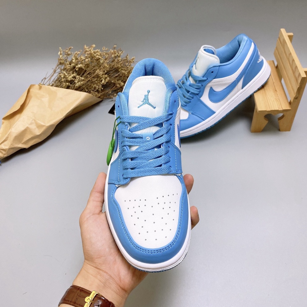 [Ảnh+Video thật][Full bill +box] Giày jordan xanh kẻ đen cổ thấp full size nam nữ, Giày sneaker cao cấp thời trang hot | BigBuy360 - bigbuy360.vn