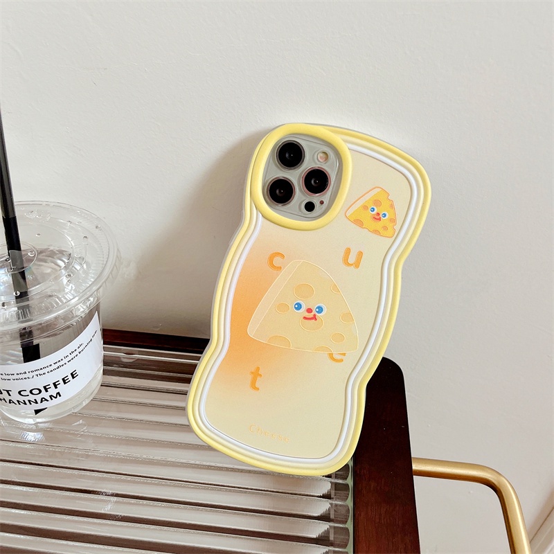 Ốp Điện Thoại Họa Tiết Phô Mai Hoạt Hình Chống Nước Chống Rơi Cho iPhone 13 13 Pro Max 12 12Pro 12ProMax 1111ProMax X