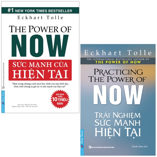 Sách - Combo Sức Mạnh Của Hiện Tại + Trải Nghiệm Sức Mạnh Hiện Tại (Bộ 2 Cuốn)