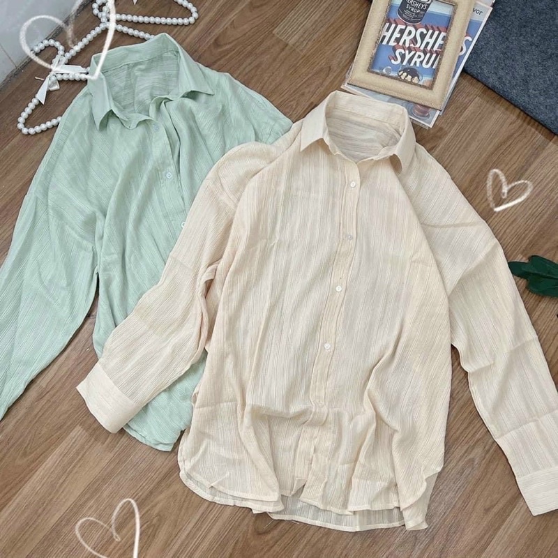 ÁO SƠMI FORM RỘNG