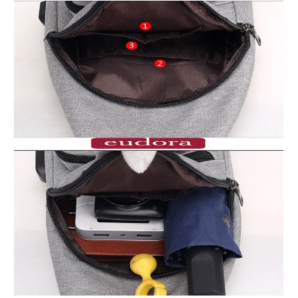 Túi đeo chéo chống nước kiểu dáng Unisex TUI001 | WebRaoVat - webraovat.net.vn