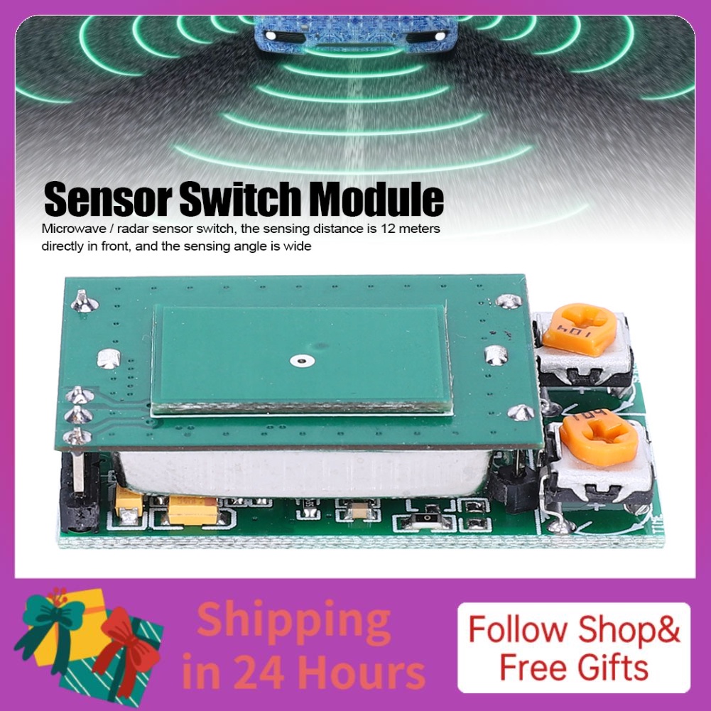 Module cảm biến radar 5.8GHz DC 5V Hfs-DC06 cho lò vi sóng
