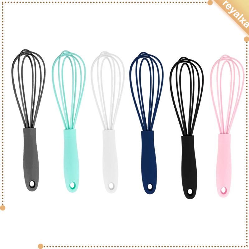 Dụng Cụ Đánh Trứng Cầm Tay Bằng Silicone Không Trầy Tiện Dụng Cho Nhà Bếp
