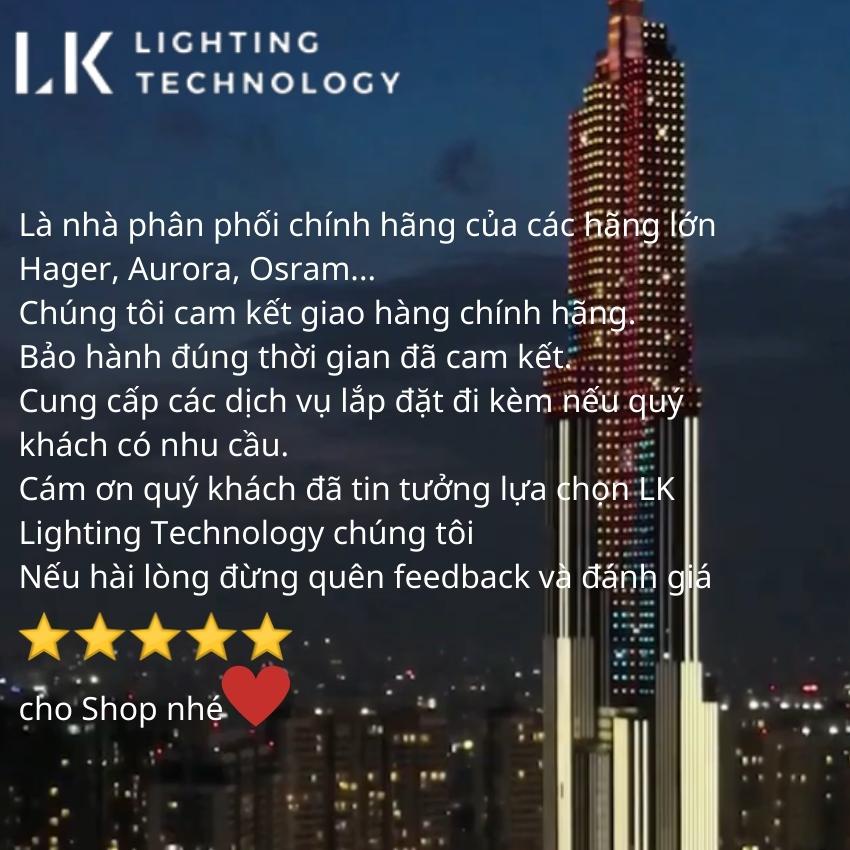 CẦU DAO TỰ ĐỘNG MCB HAGER Aptomat 2 pha 32A - NC232A- chuẩn quốc tế do LK Lighting phân phối chính hãng