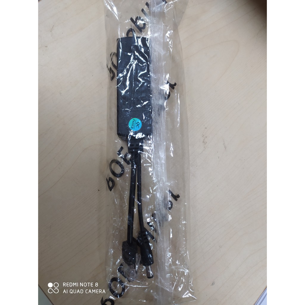 Dây chuyển đổi POE PK5 Splitter POE 48V Chuyển cam không poe thành cam có poe bảo hành 1 năm | BigBuy360 - bigbuy360.vn