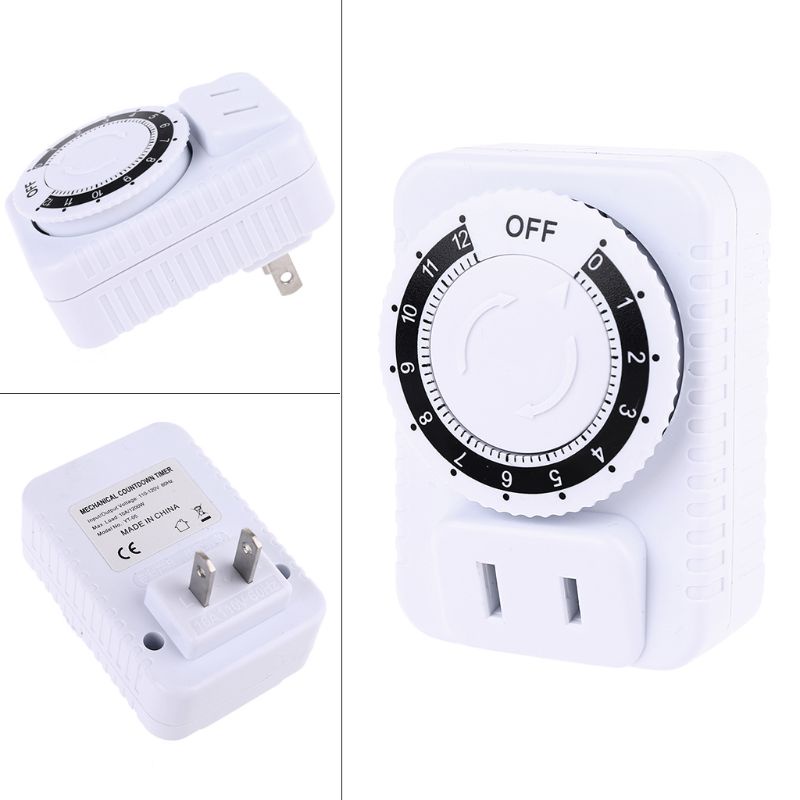 Đồng Hồ Hẹn Giờ Cơ 12 Giờ Tiện Dụng Cho Nhà Bếp / Văn Phòng
