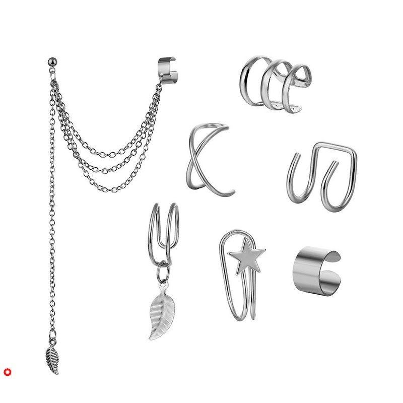 Set 7 khuyên tai phong cách vintage thời trang cho nữ