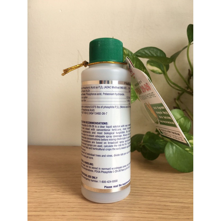 Phân bón PK Posstasium phosphite 0-29-26 nhập từ Mỹ- siêu lân kali (100ml)(tương tụ agri fos)