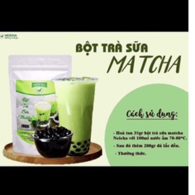 bột pha sẵn đường đen necha 200gr