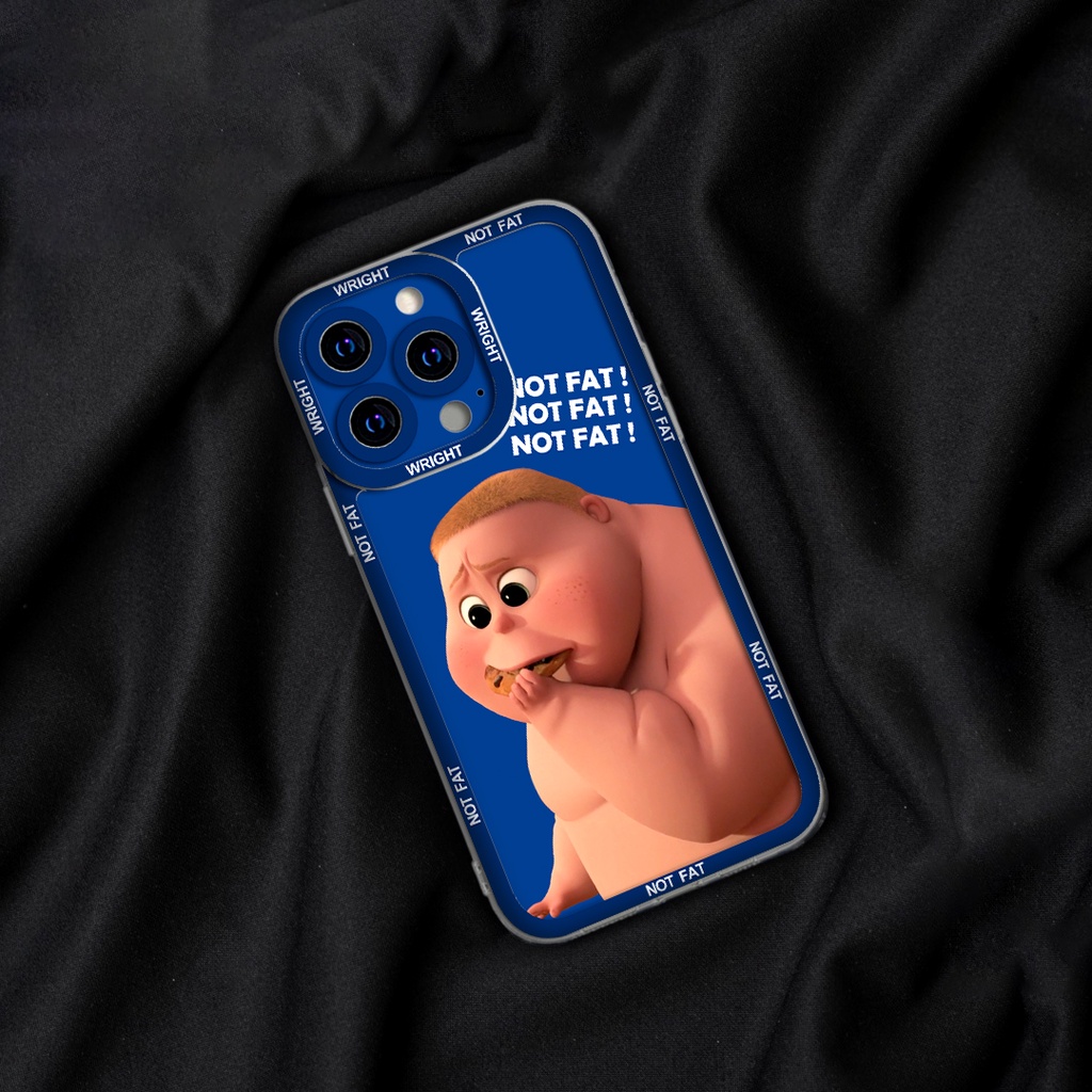 Ốp lưng iphone cạnh vuông wrightcase Jimbo Boss Baby 6plus/6splus/7/7plus/8/8plus/x/xs/11/12/pro/max/plus/promax