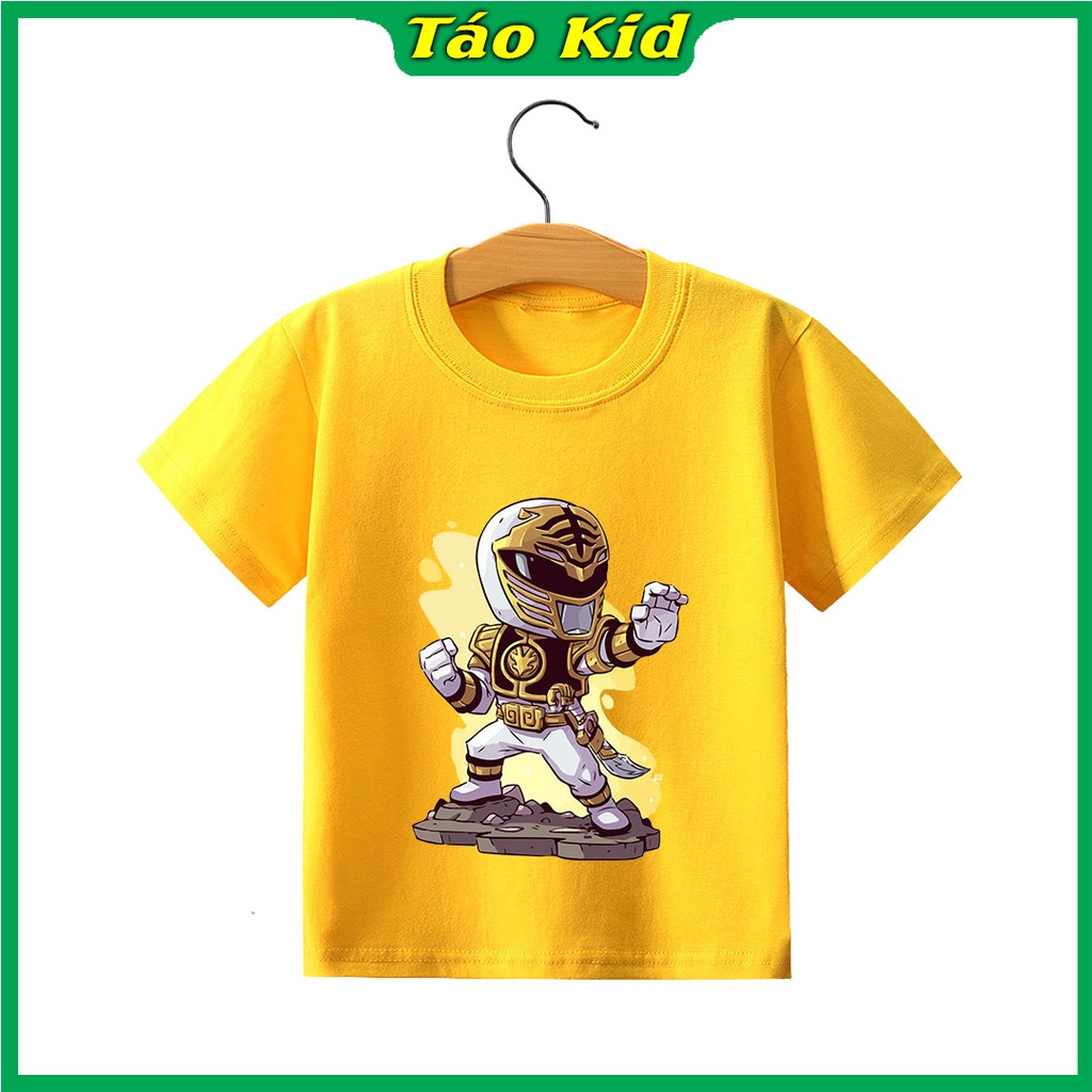 Áo thun bé trai bé gái cộc tay Táo Kid chất cotton in hình Siêu Nhân Trắng từ 0 đến 10 tuổi hàng VNXK TA77