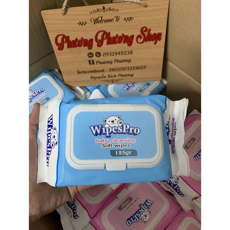 [HCM] Khăn Ướt Em Bé Baby Wipes - Anpa LoveSky - Diamond Không Mùi