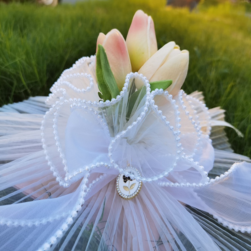 Túi Than Tre Hoạt Tính Khử Mùi Xe Hơi Hình Hoa Tulip