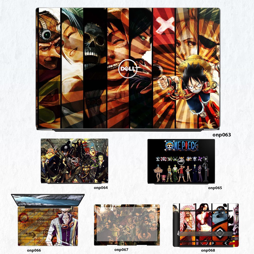 Skin dán Laptop Dell in hình One Piece nhiều mẫu 4 (inbox mã máy cho Shop)