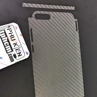 Dán mặt lưng Carbon Huawei Y7 Pro 2018