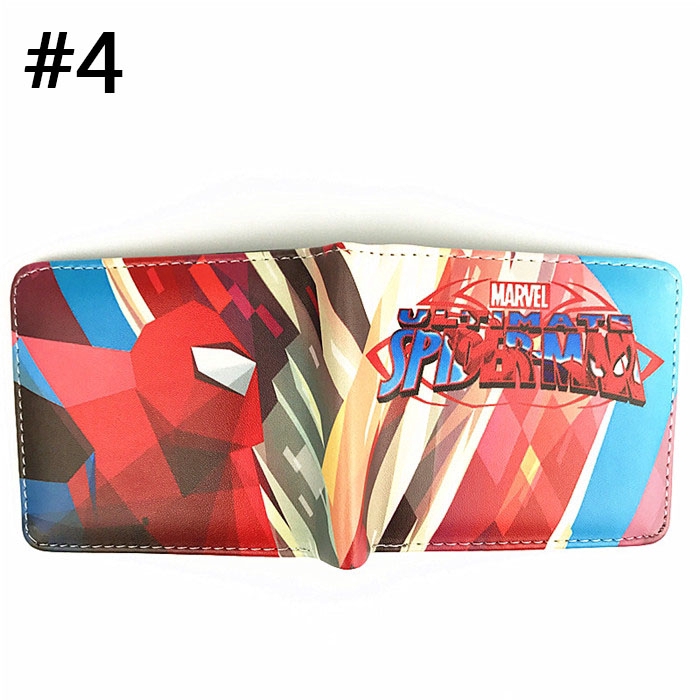 Ví ngắn có in hình người nhện độc đáo