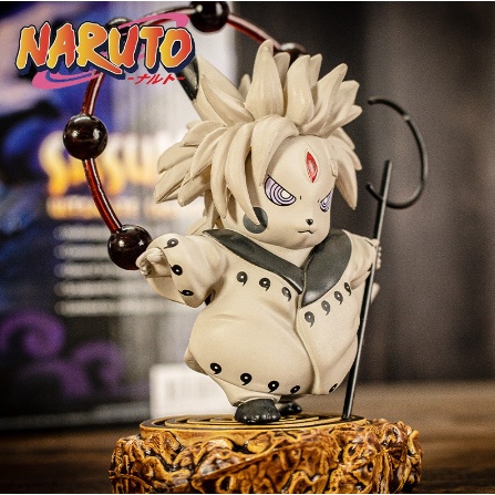 [ Vũ Trí Ba ] Mô hình chibi Pikachu Cosplay nhân vật Naruto - Pokemon Naruto