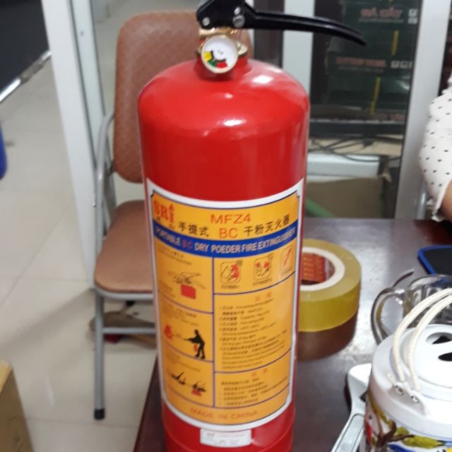 Bình chữa cháy bc 4kg