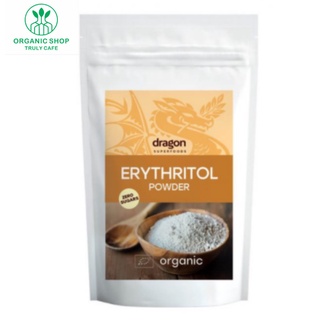 Đường ăn kiêng Erythritol hữu cơ zero sugar Dragon 250g, Organic Shop- Truly cafe