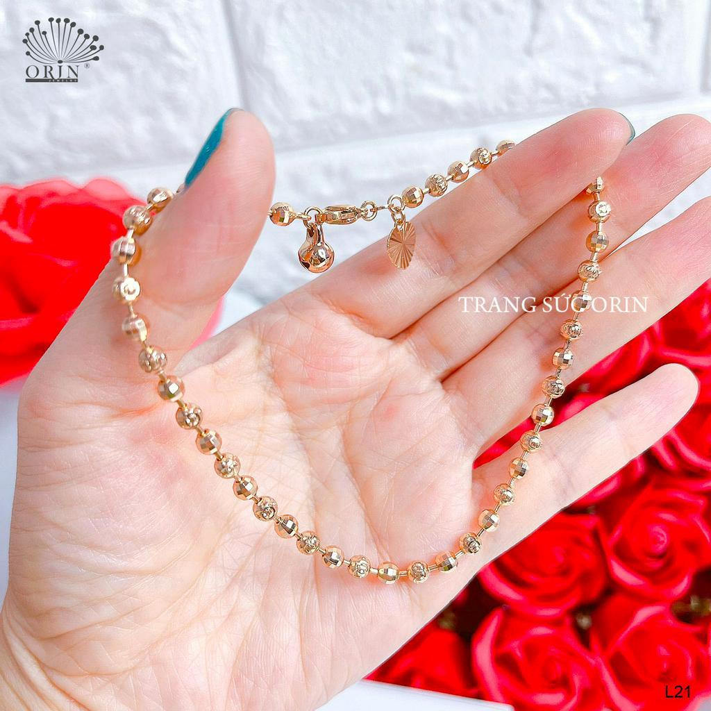 Lắc chân bi thời trang thiết kế cao cấp Orin L21