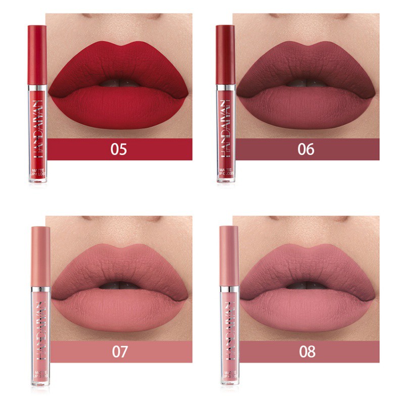 [Hàng mới về] Son kem lì lâu trôi chống thấm nước 12 màu tùy chọn