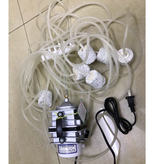 MÁY TẠO ÔXY CHO BỂ CÁ LOẠI 220V-20W CẢ BỘ